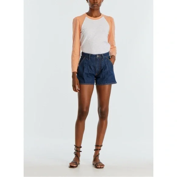 NWT Veronica Beard Simpson Denim Shorts